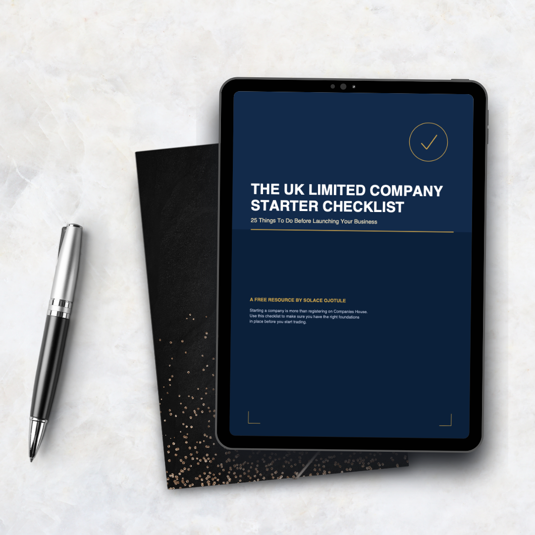 THE UK LIMITED COMPANY STARTER CHECKLIST 🇬🇧